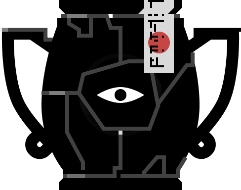 Vector illustration of a cartoon jar.